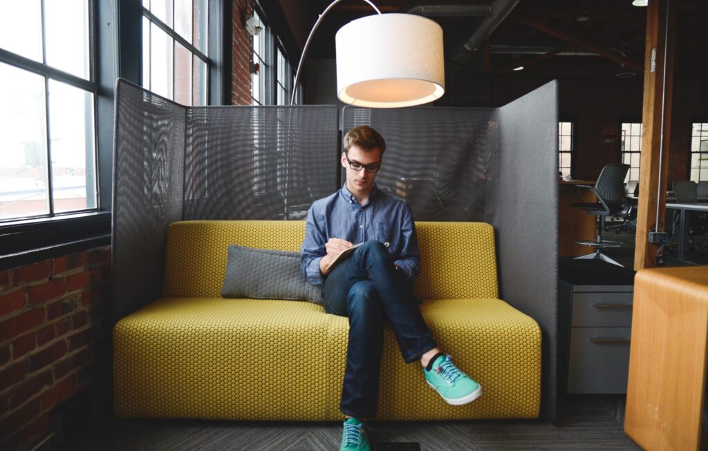 Activity based working seating