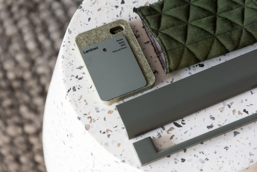Curated Palette Moodboard Green Slate By Burgtec_Laminex