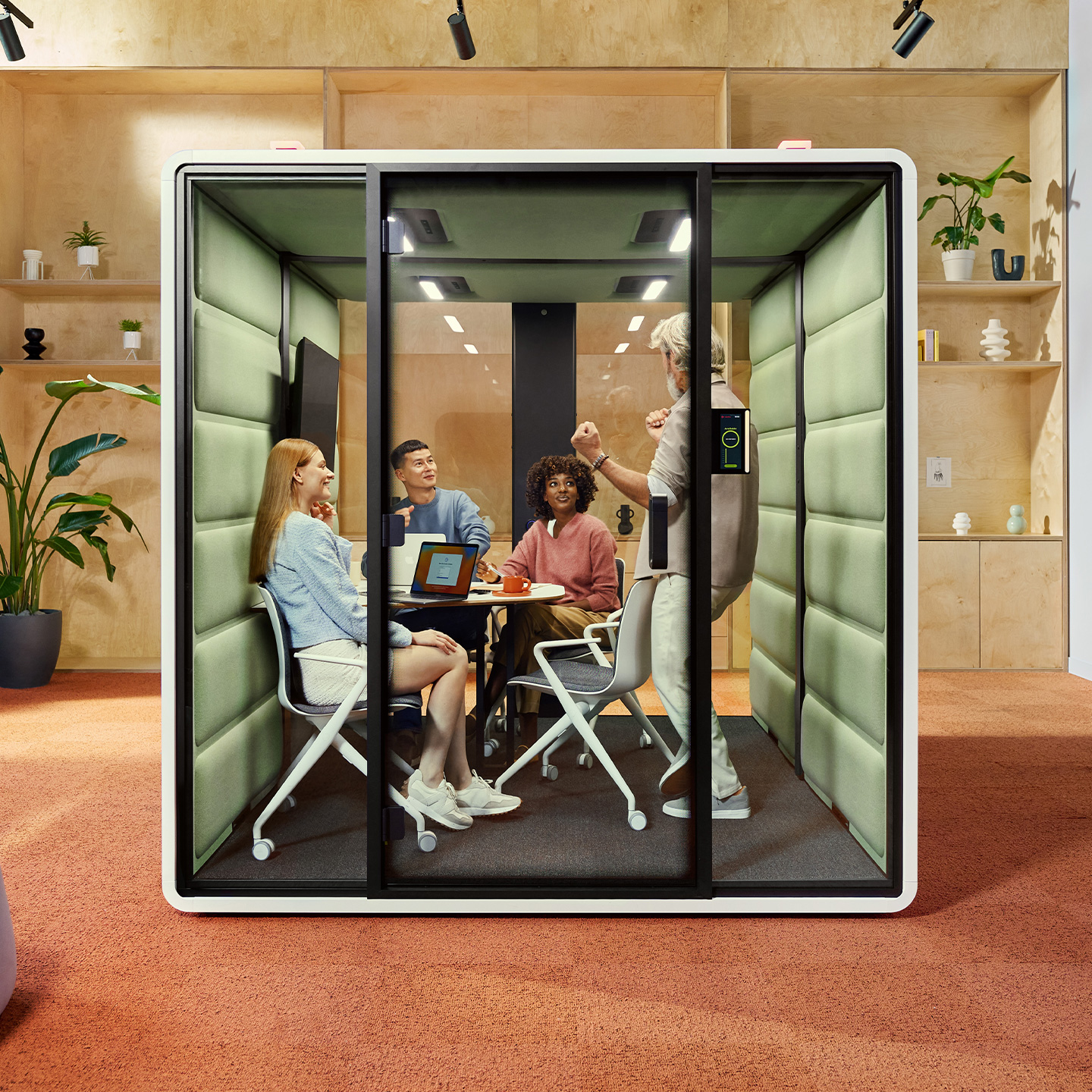 Haworth HushFree.L Acoustic Booth — image 11