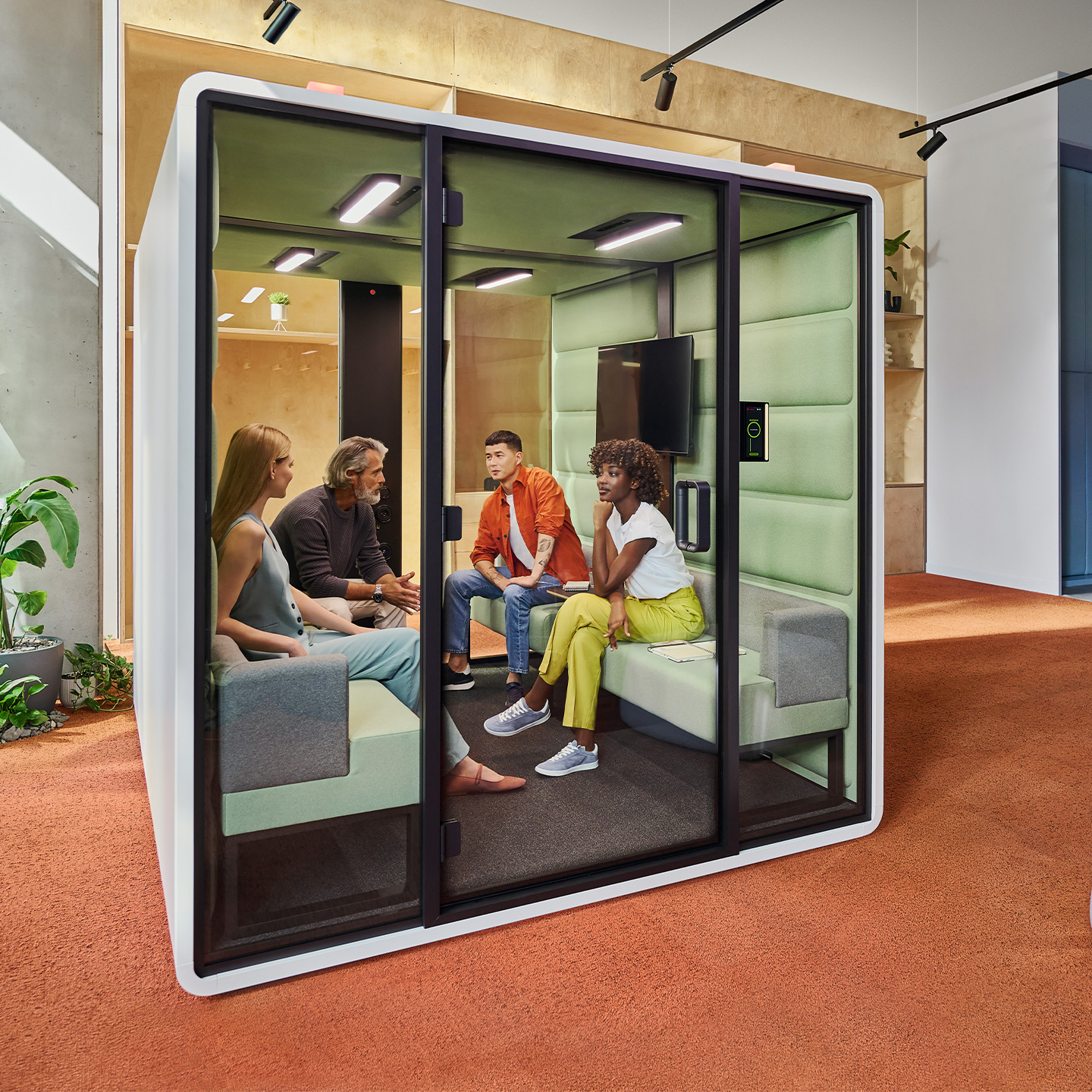 Haworth HushFree.L Acoustic Booth — image 12