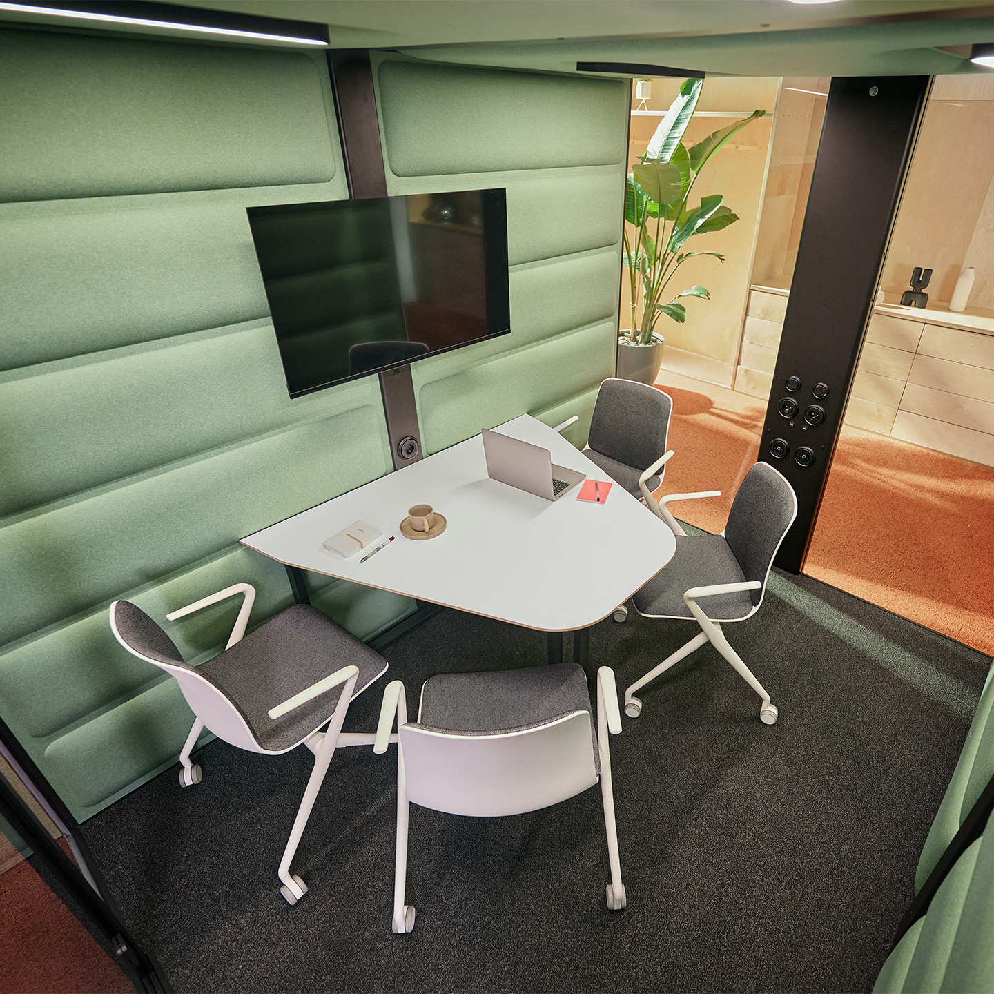 Haworth HushFree.L Acoustic Booth — image 13
