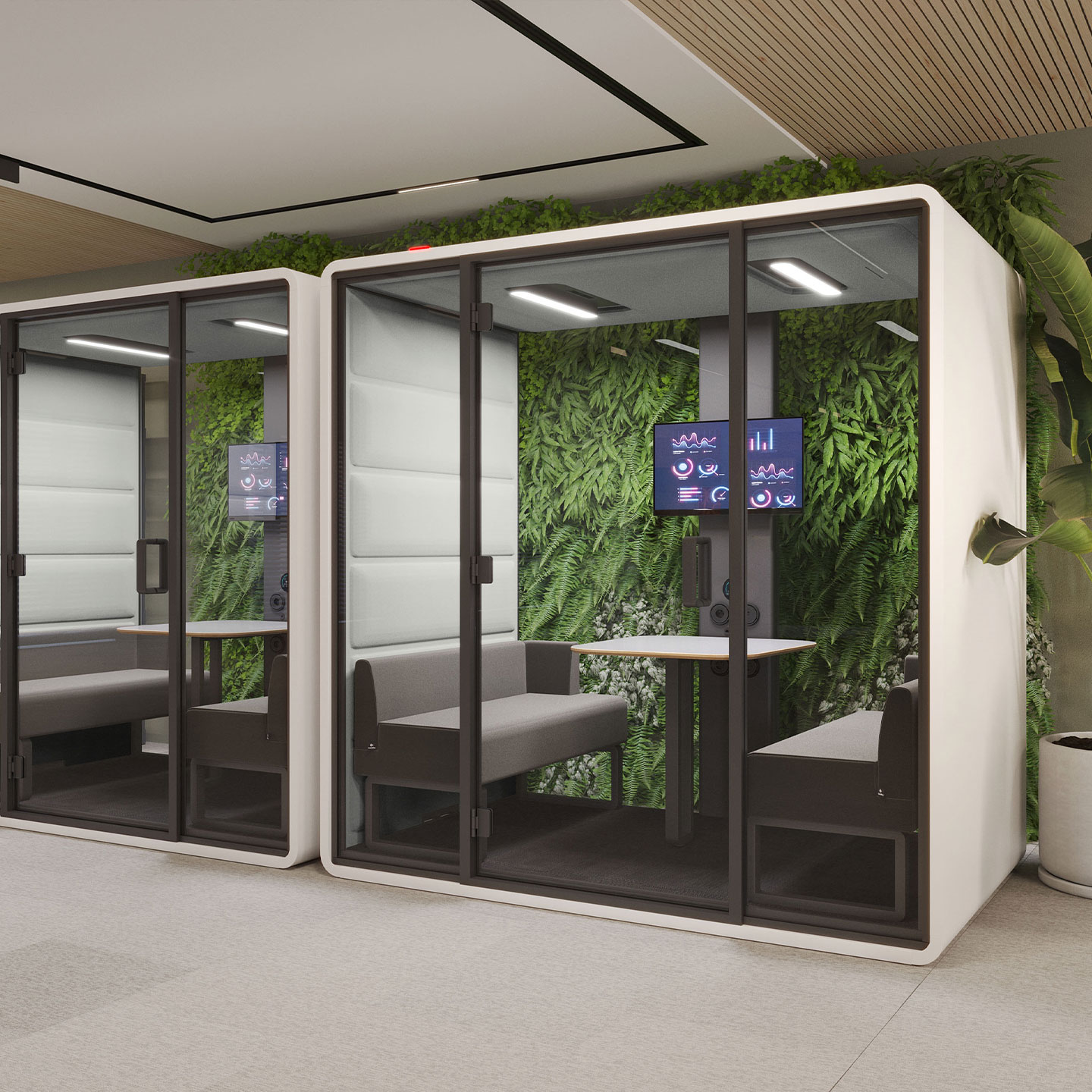 Haworth HushFree.M Acoustic Booth — image 8