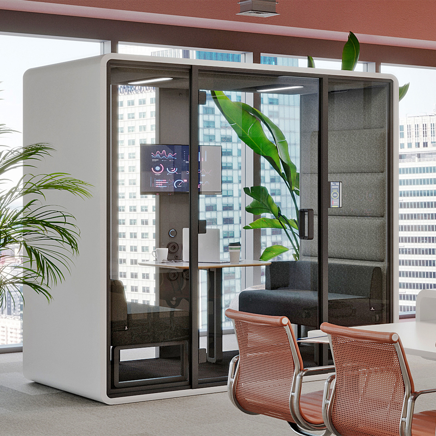Haworth HushFree.M Acoustic Booth — image 9