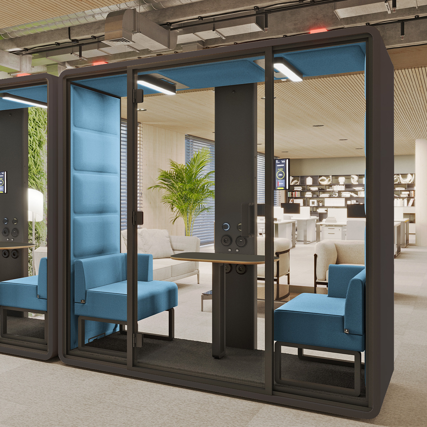 Haworth HushFree.XM Acoustic Booth — image 3