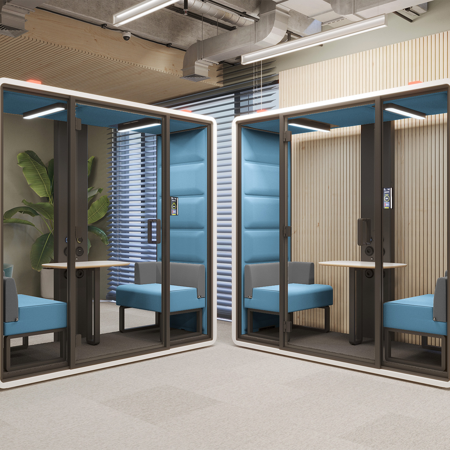 Haworth HushFree.XM Acoustic Booth — image 4