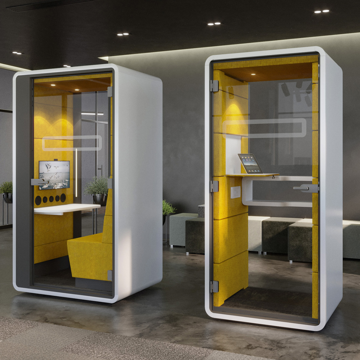 Haworth HushHybrid Acoustic Booth — image 3