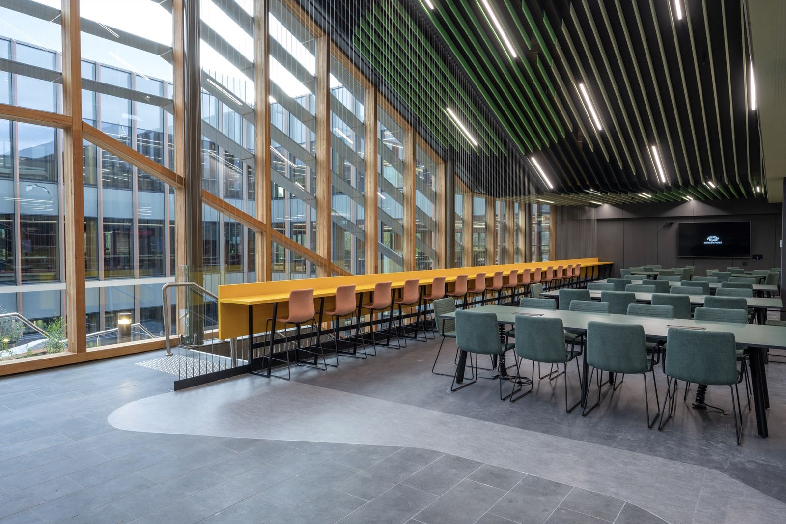 Galkangu Bendigo GovHub timber interior