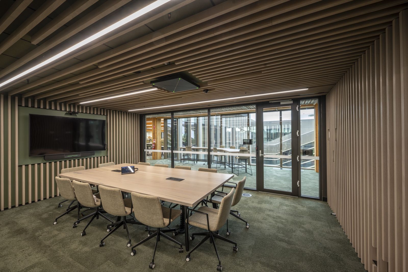 Galkangu Bendigo GovHub office floor